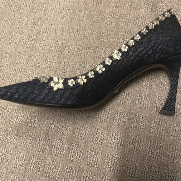 Dior denim crystal shoe - Picture 5 of 11